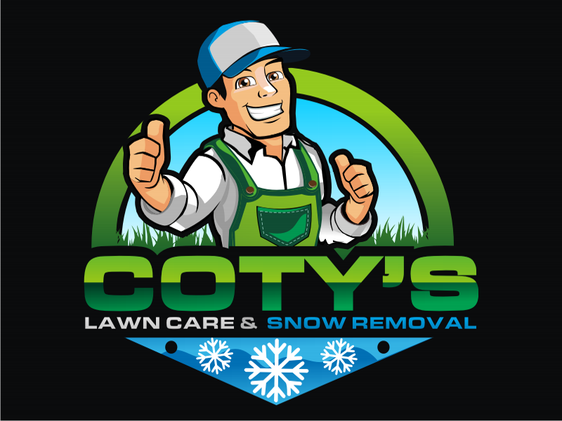 Coty's Lawn Care & Snow Removal logo design by coco