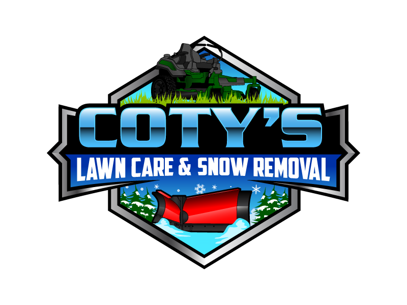 Coty's Lawn Care & Snow Removal logo design by daywalker