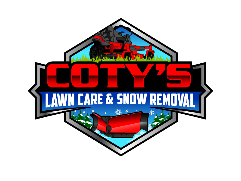 Coty's Lawn Care & Snow Removal logo design by daywalker
