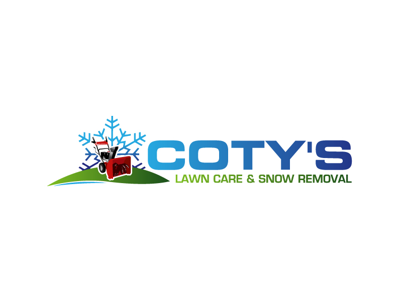 Coty's Lawn Care & Snow Removal logo design by LogoInvent