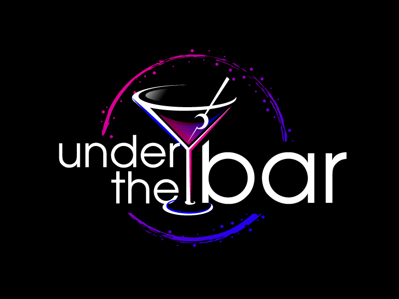 under the bar logo design by jaize