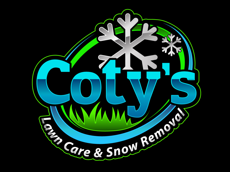 Coty's Lawn Care & Snow Removal logo design by DreamLogoDesign