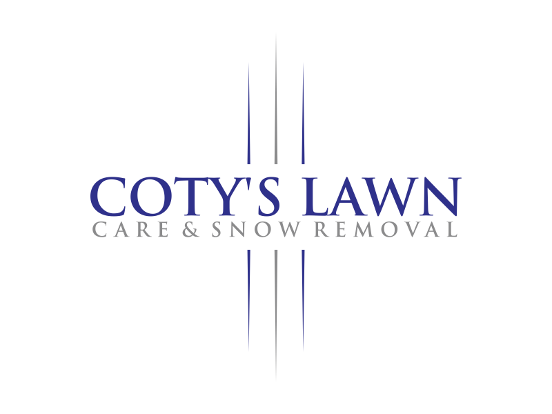 Coty's Lawn Care & Snow Removal logo design by josephira
