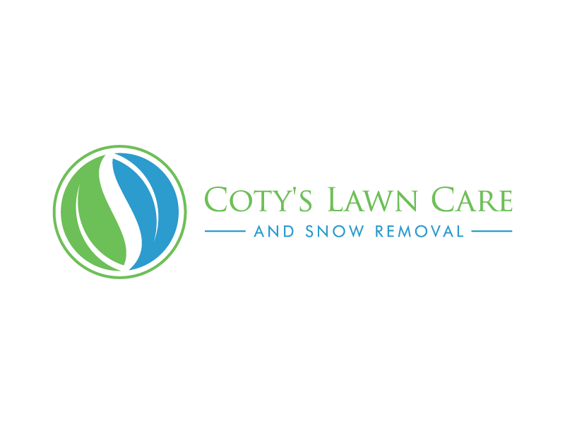 Coty's Lawn Care & Snow Removal logo design by pencilhand