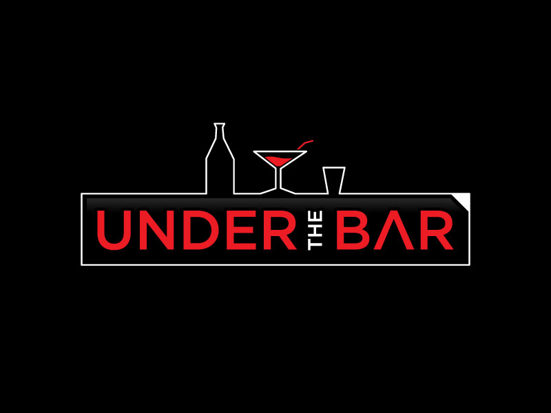 under the bar logo design by bernard ferrer