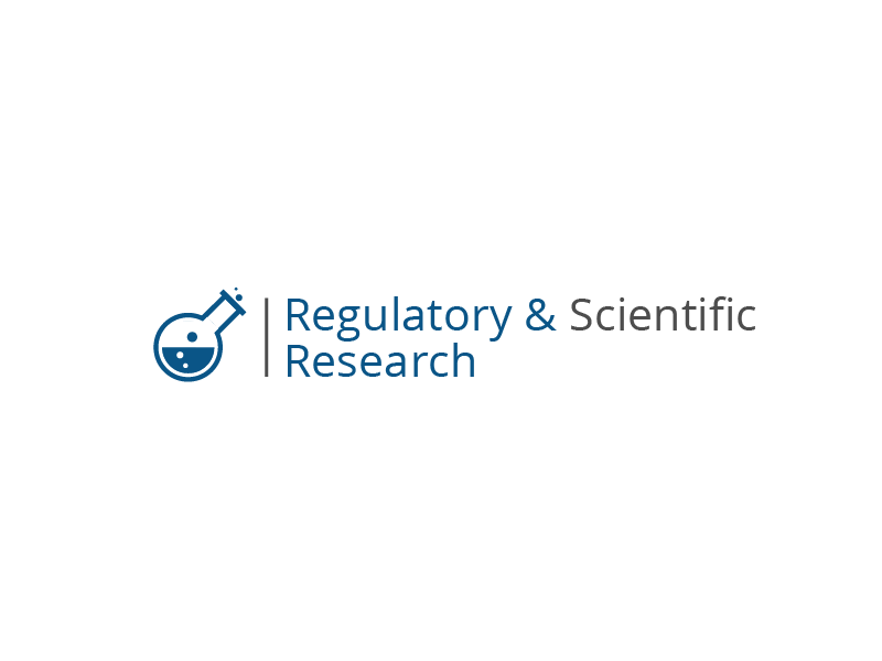 Regulatory & Scientific Research logo design by pollo