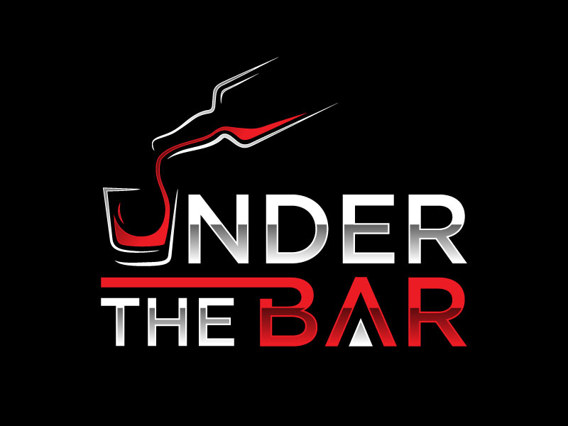under the bar logo design by bernard ferrer