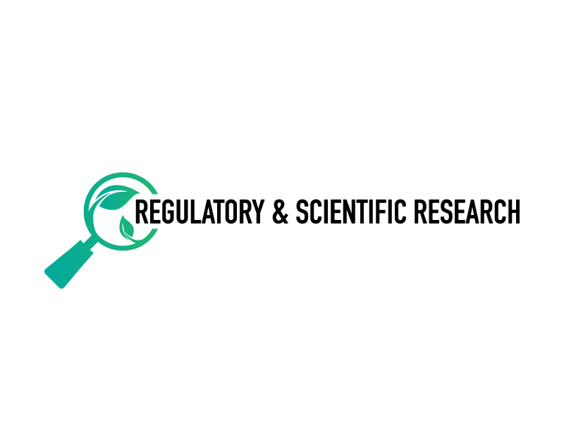 Regulatory & Scientific Research logo design by Isabela Farias