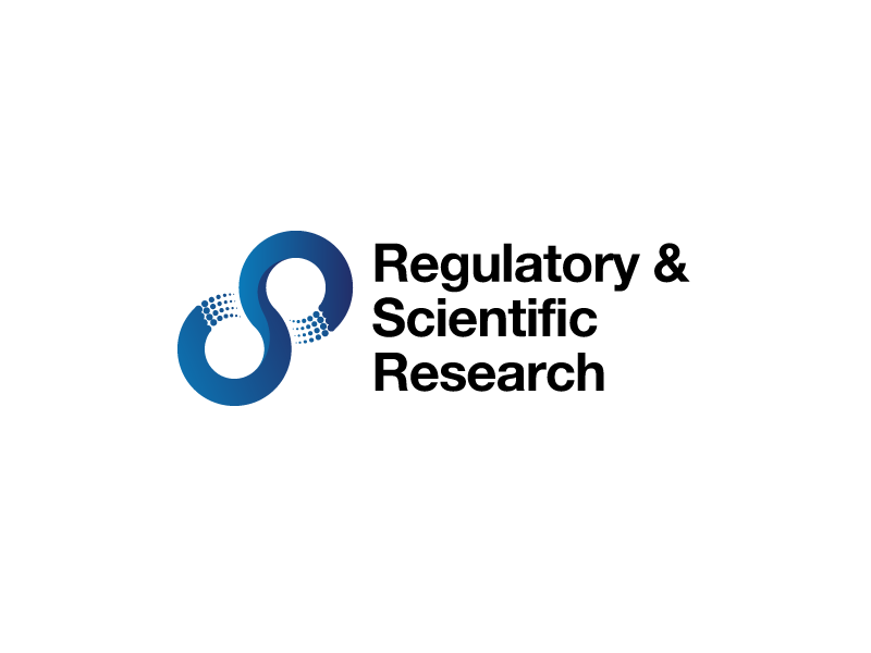 Regulatory & Scientific Research logo design by PRN123