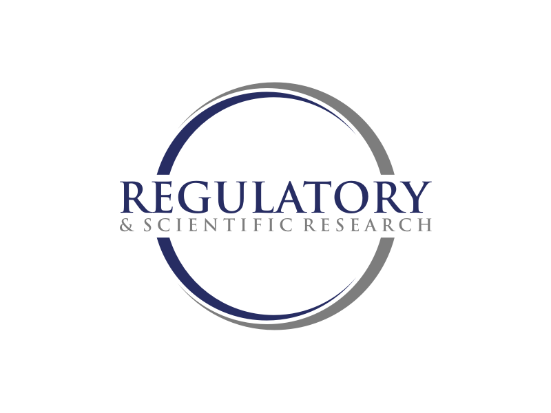 Regulatory & Scientific Research logo design by puthreeone