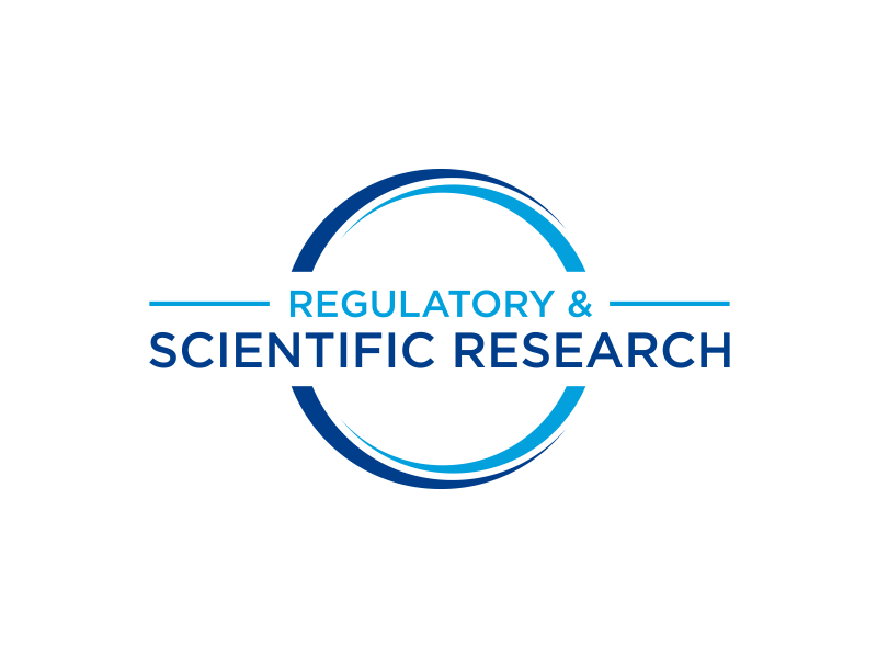 Regulatory & Scientific Research logo design by GassPoll