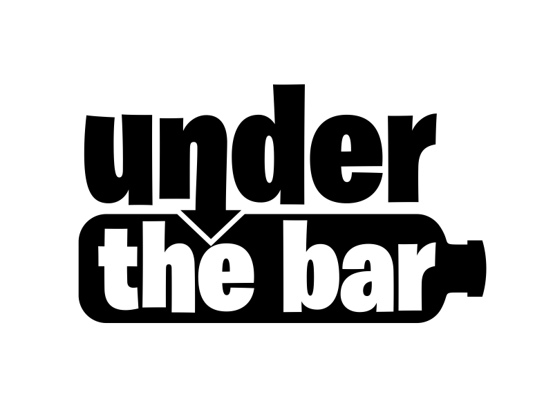 under the bar logo design by serprimero