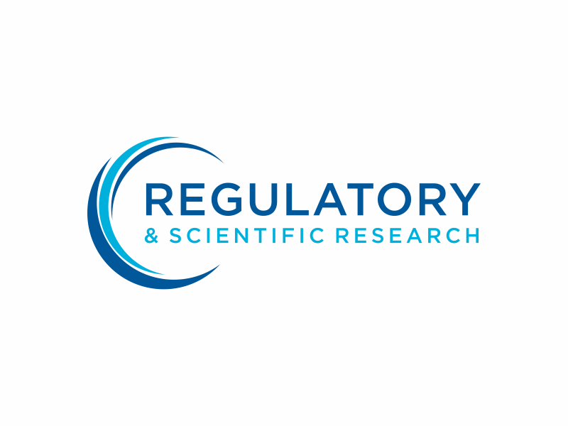 Regulatory & Scientific Research logo design by ozenkgraphic