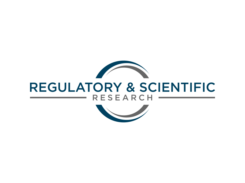 Regulatory & Scientific Research logo design by p0peye