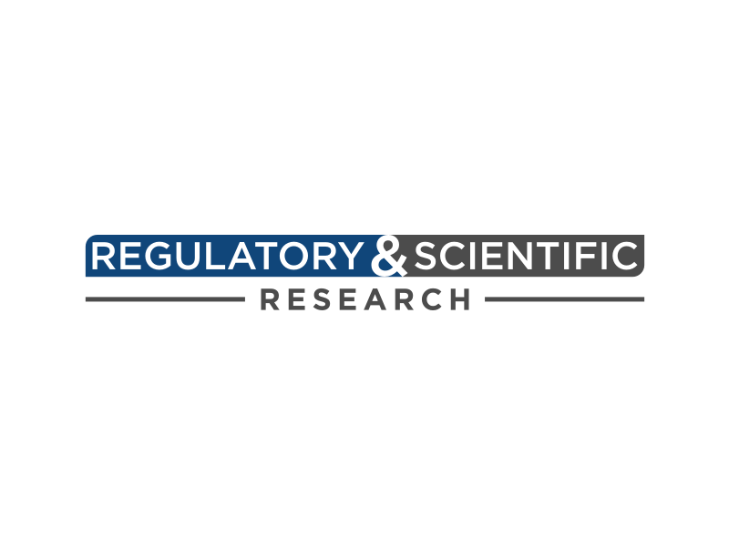 Regulatory & Scientific Research logo design by Zhafir