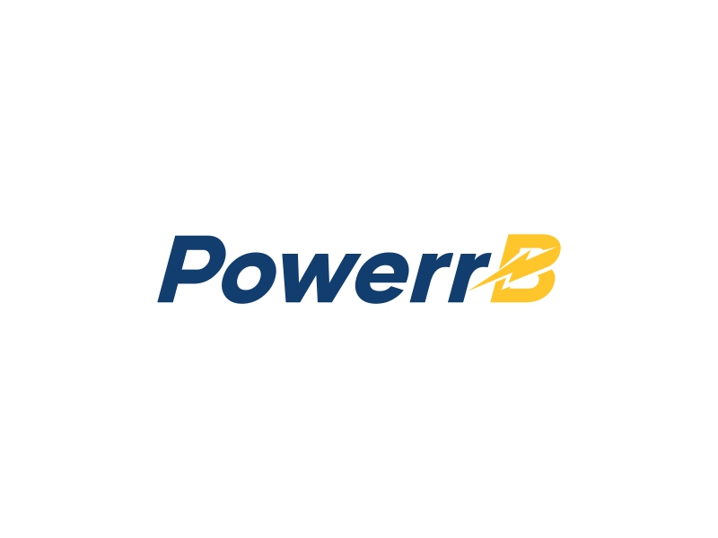 PowerrB logo design by harno