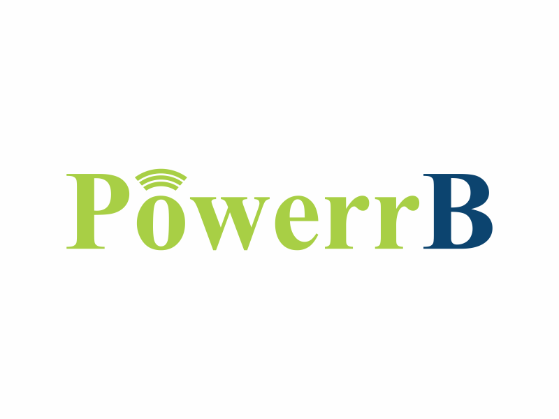 PowerrB logo design by ozenkgraphic