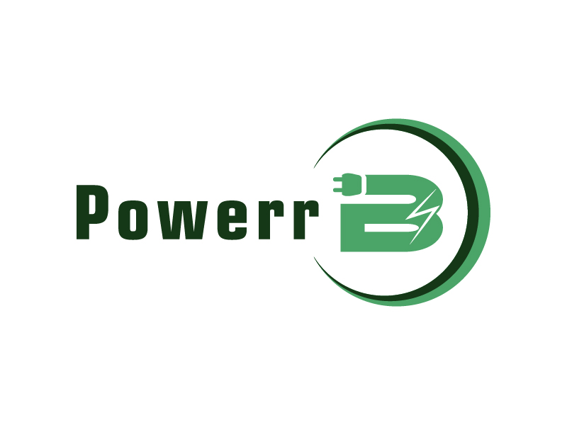 PowerrB logo design by pilKB