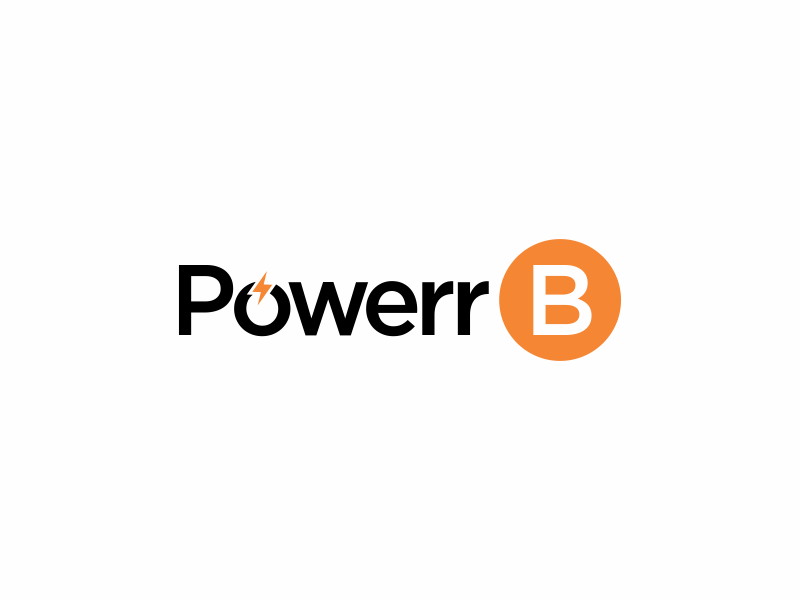 PowerrB logo design by hopee