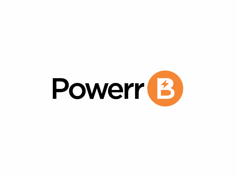 PowerrB logo design by hopee