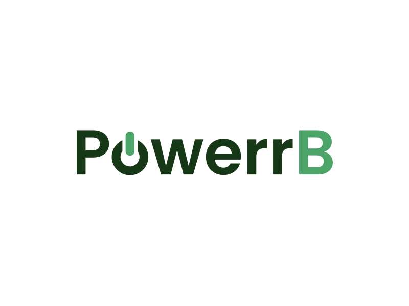 PowerrB logo design by puthreeone