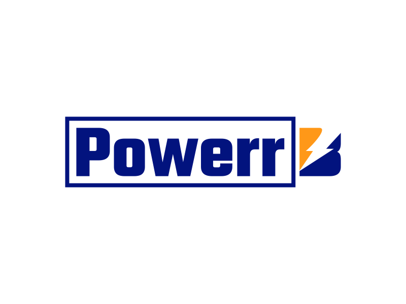 PowerrB logo design by brandshark