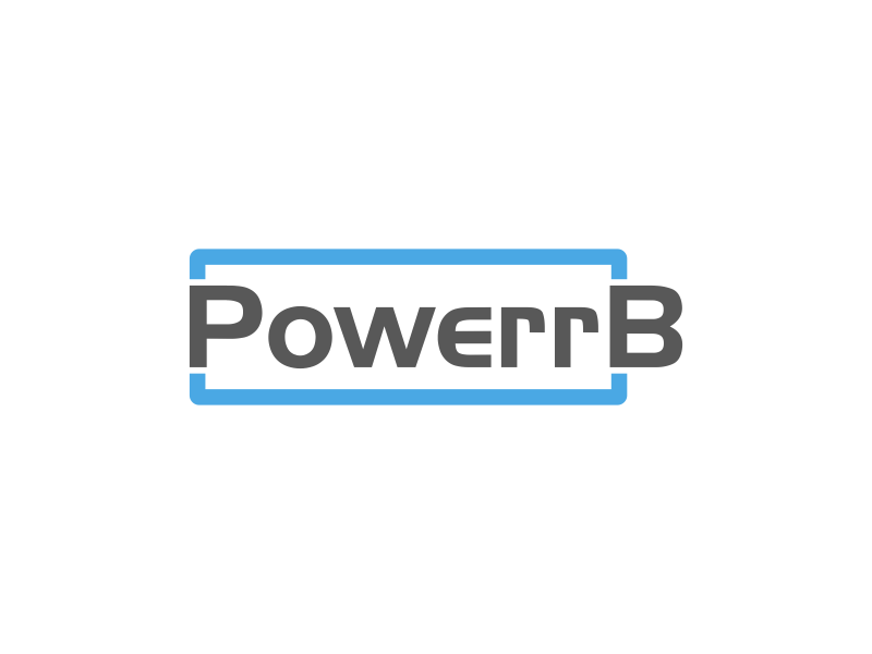PowerrB logo design by blessings