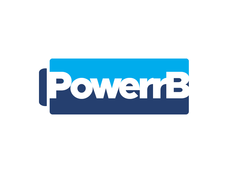 PowerrB logo design by kunejo