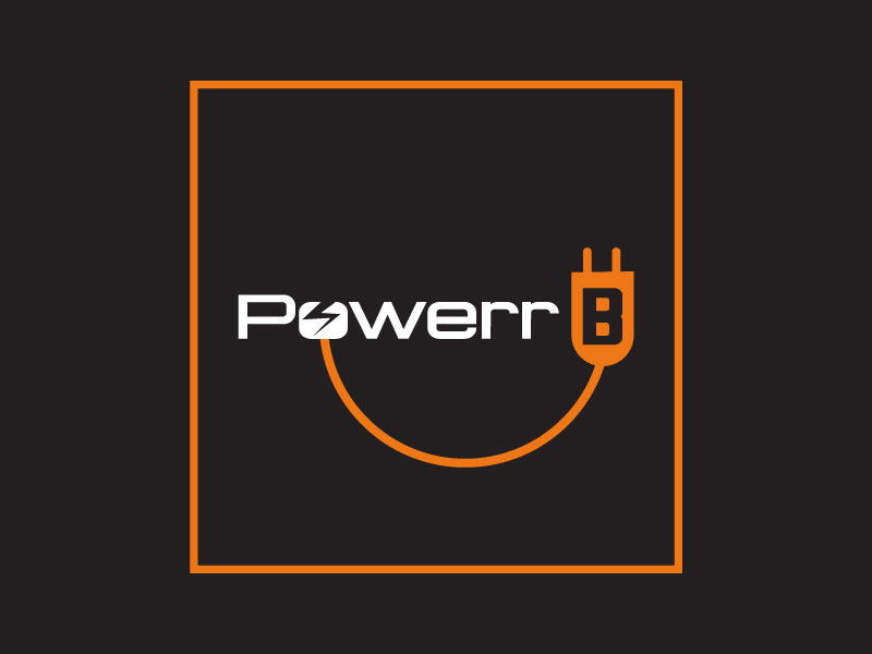 PowerrB logo design by Suvendu