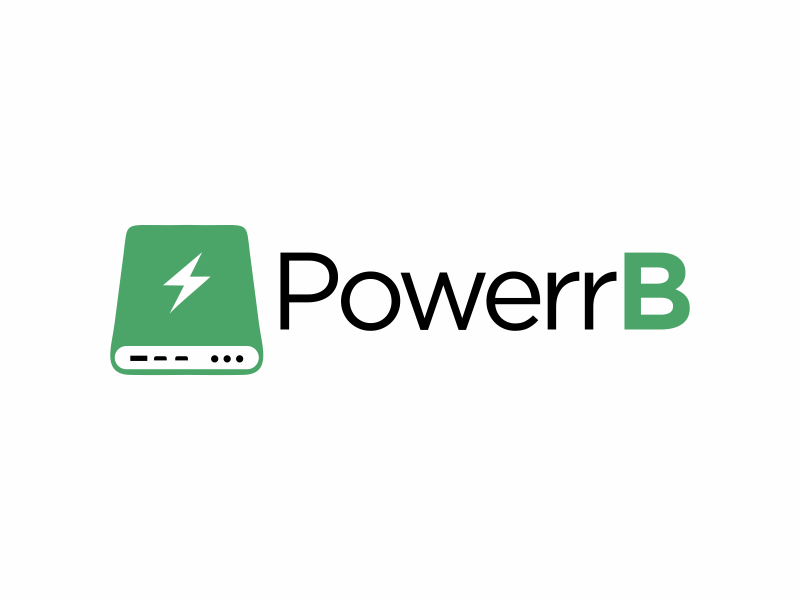 PowerrB logo design by Franky.