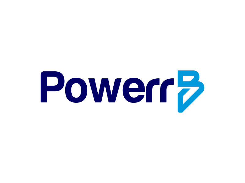 PowerrB logo design by GassPoll