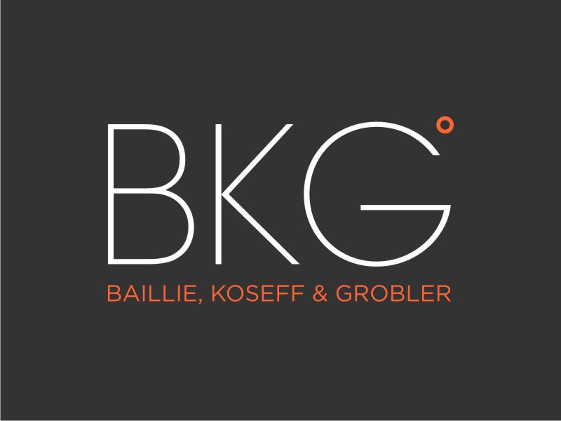 BKG 360degrees (BKG - Baillie, Koseff & Grobler) logo design by GemahRipah
