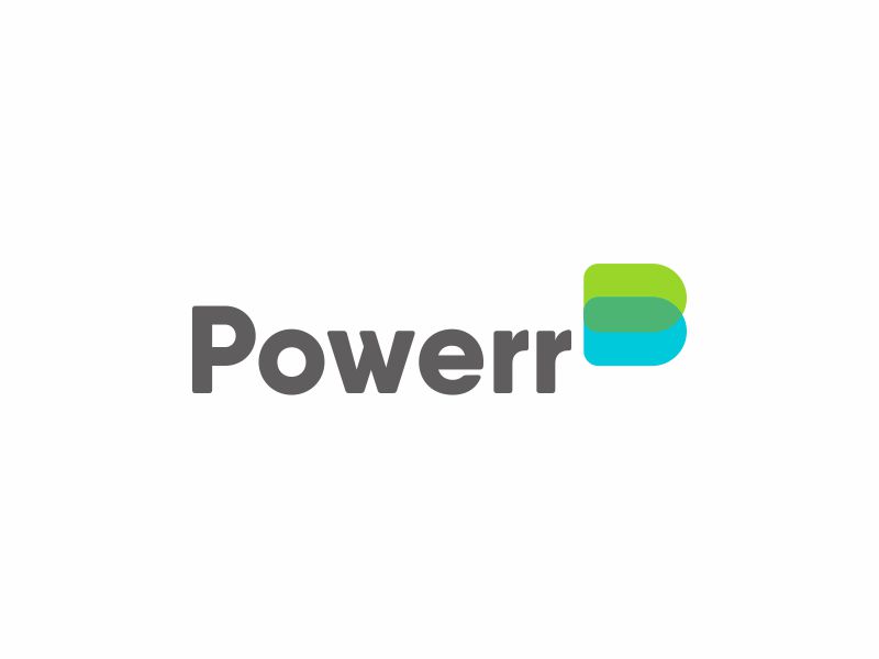 PowerrB logo design by indomie_goreng