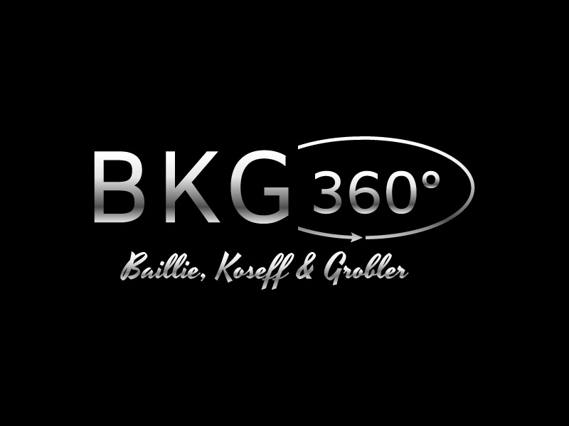 BKG 360degrees (BKG - Baillie, Koseff & Grobler) logo design by fritsB