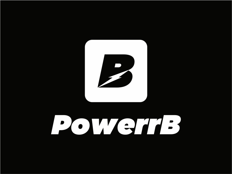 PowerrB logo design by up2date