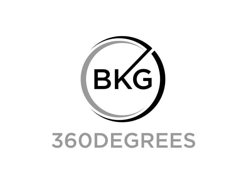BKG 360degrees (BKG - Baillie, Koseff & Grobler) logo design by GassPoll