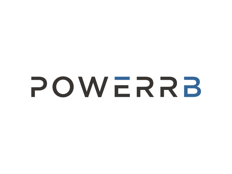 PowerrB logo design by Artomoro