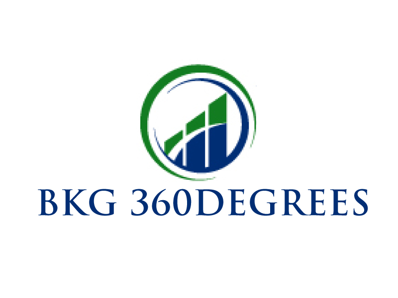 BKG 360degrees (BKG - Baillie, Koseff & Grobler) logo design by ElonStark