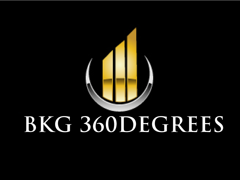 BKG 360degrees (BKG - Baillie, Koseff & Grobler) logo design by ElonStark