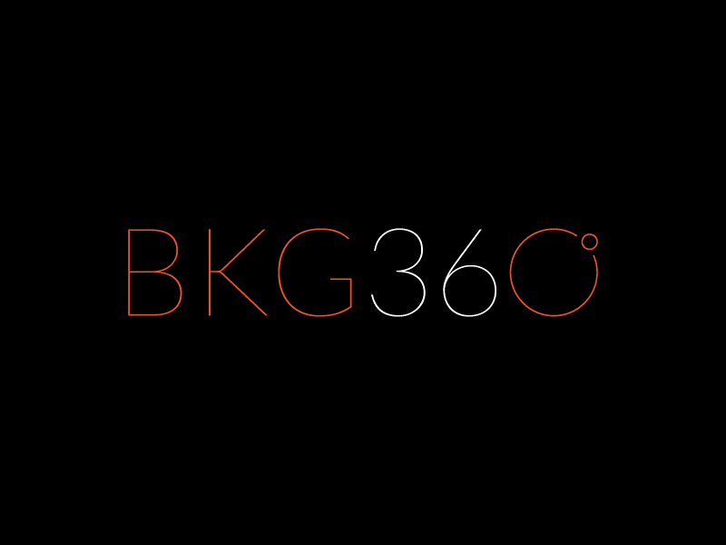 BKG 360degrees (BKG - Baillie, Koseff & Grobler) logo design by pencilhand