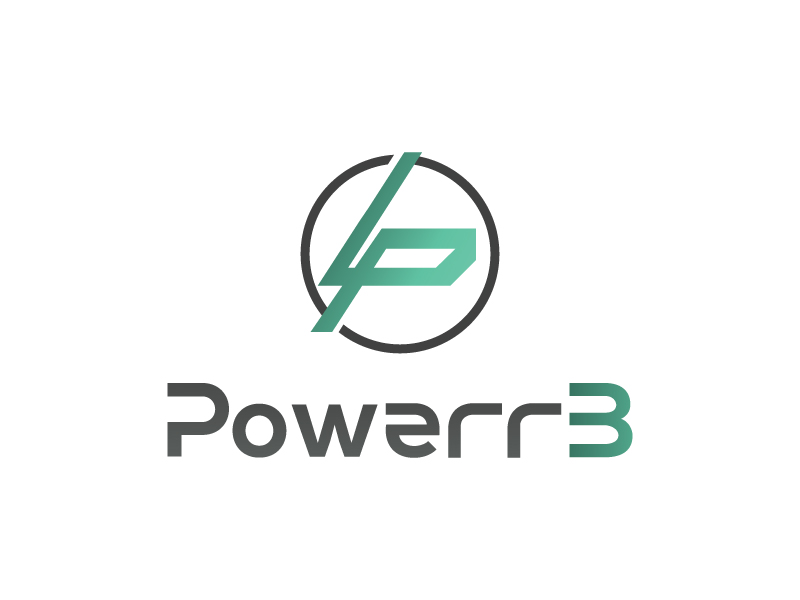 PowerrB logo design by Zackz