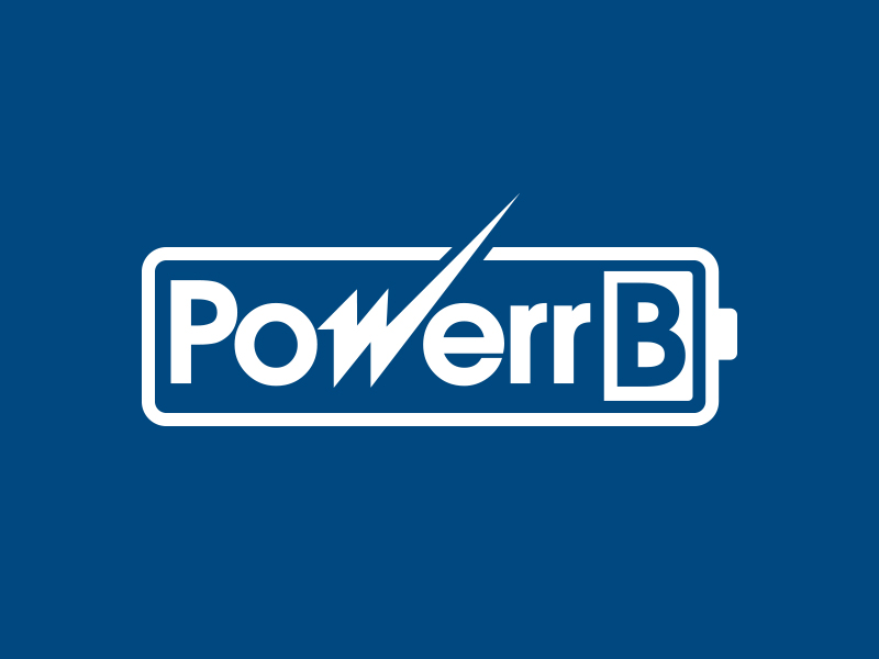 PowerrB logo design by adm3