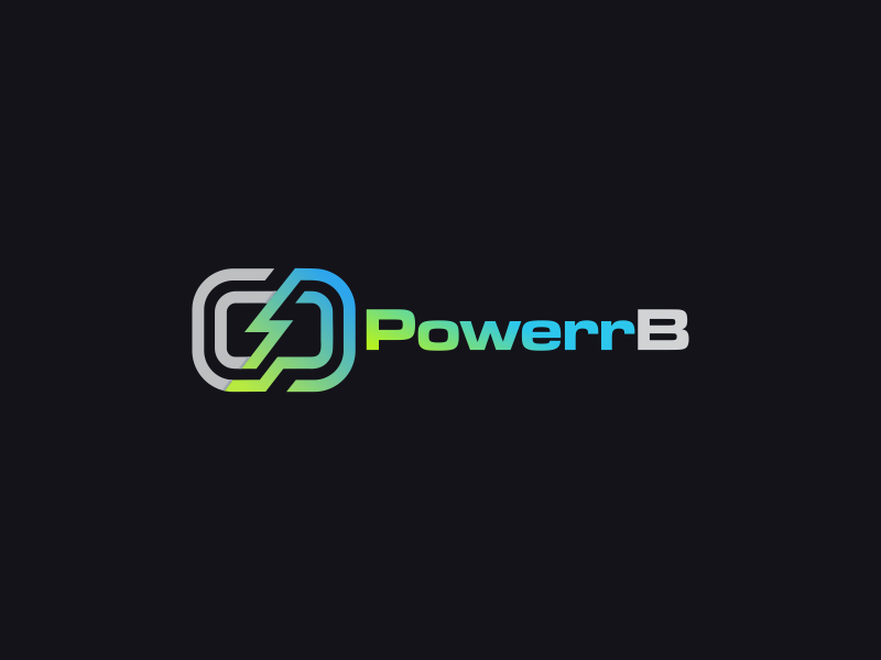 PowerrB logo design by rifted