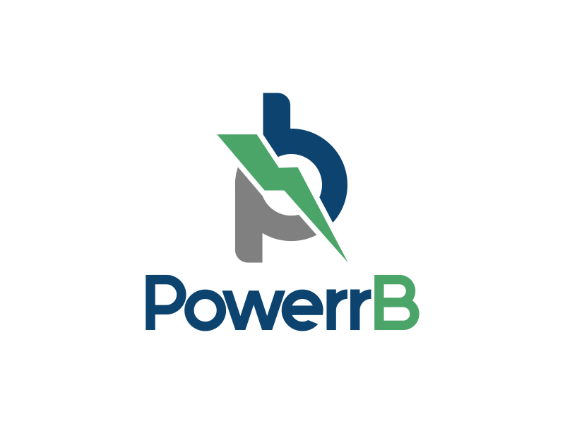 PowerrB logo design by Realistis