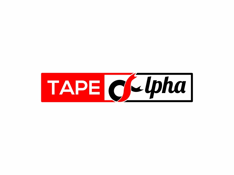 Tape Alpha logo design by qqdesigns