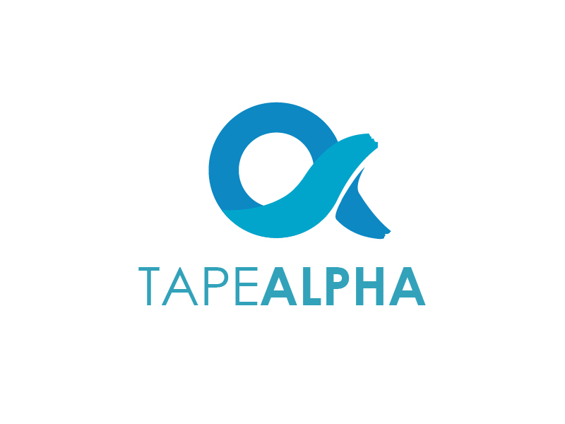 Tape Alpha logo design by graphica