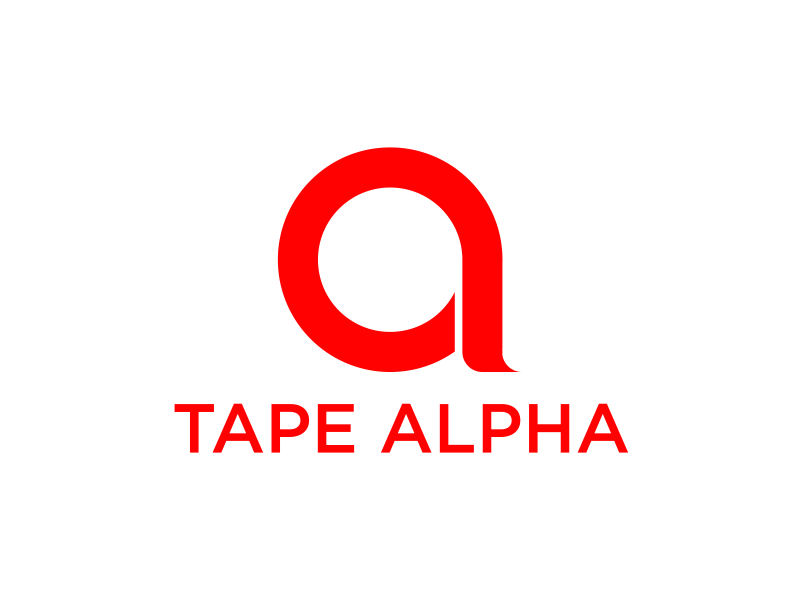 Tape Alpha logo design by GassPoll
