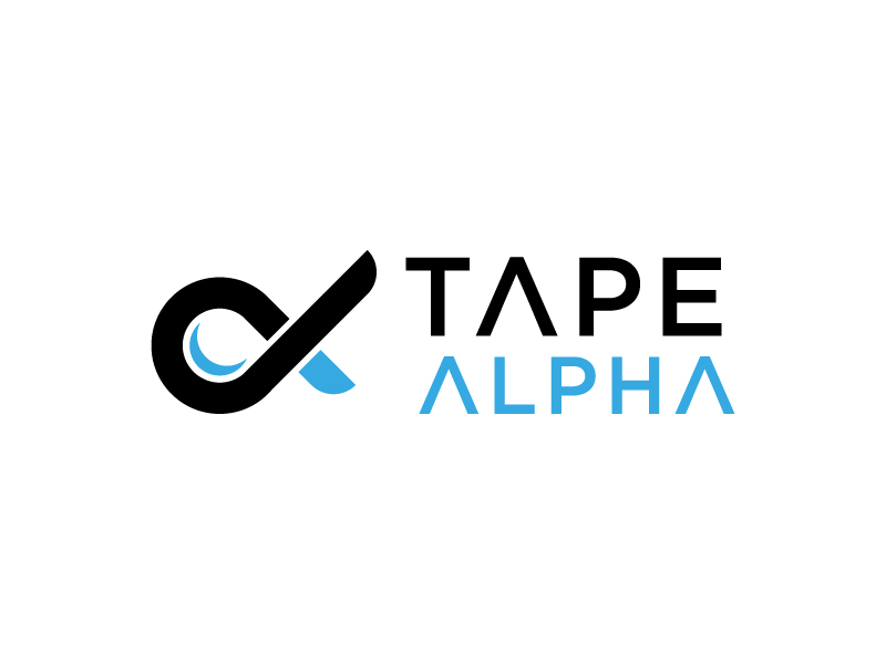 Tape Alpha logo design by gateout