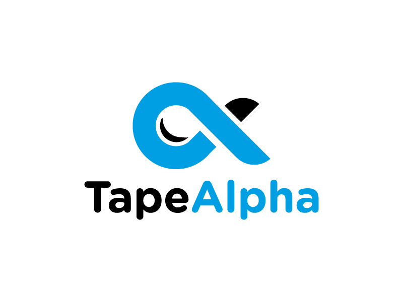 Tape Alpha logo design by gateout