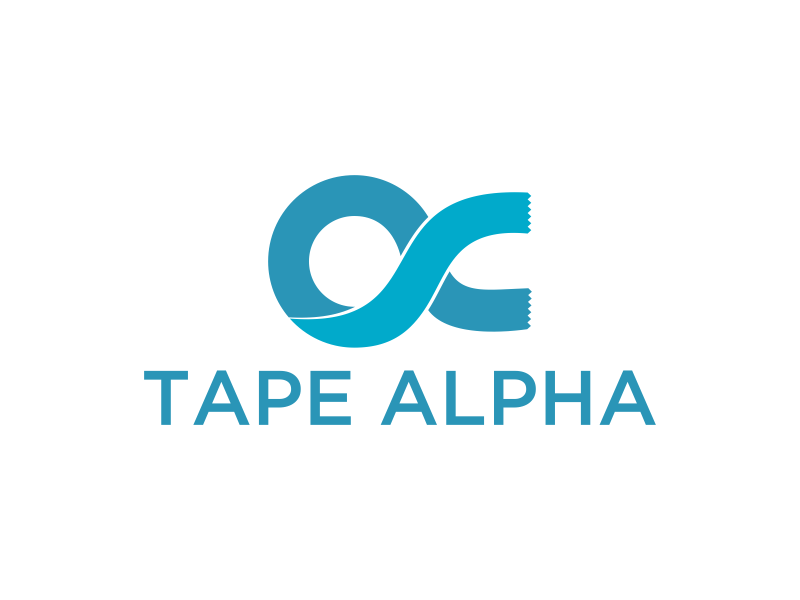 Tape Alpha logo design by blessings